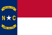North Carolina
					Flag
